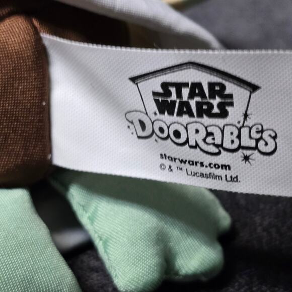 Star Wars Doorables Puffables Mandalorian Grogu Baby Yoda The Child Plush 10" - Picture 7 of 10